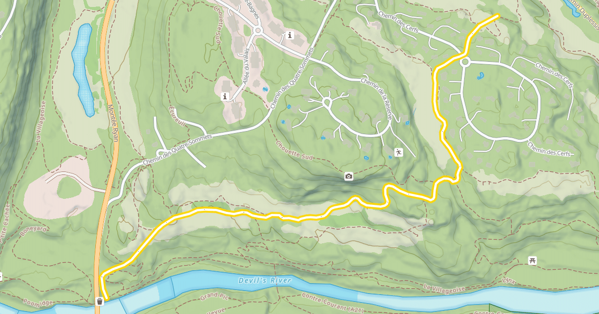 Map preview of B2 / Les Cerfs