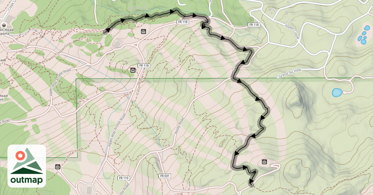 Map of Timberline