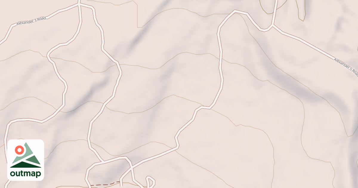 Map of ALEXANDER 5-A