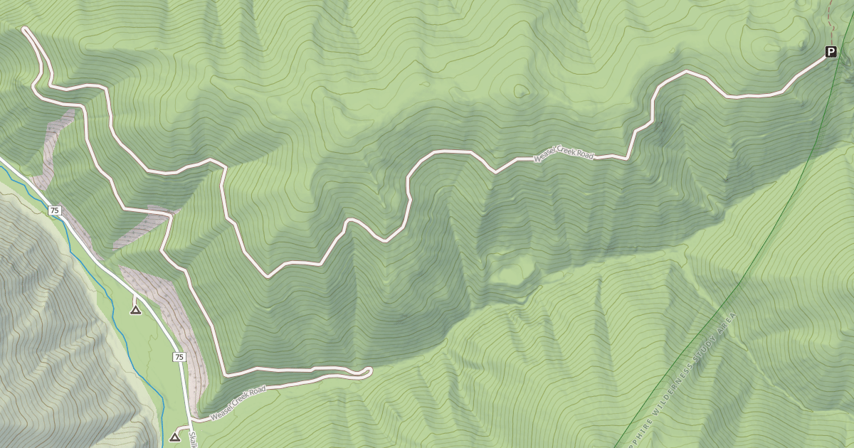 Map preview of (FDR) WEASEL CREEK