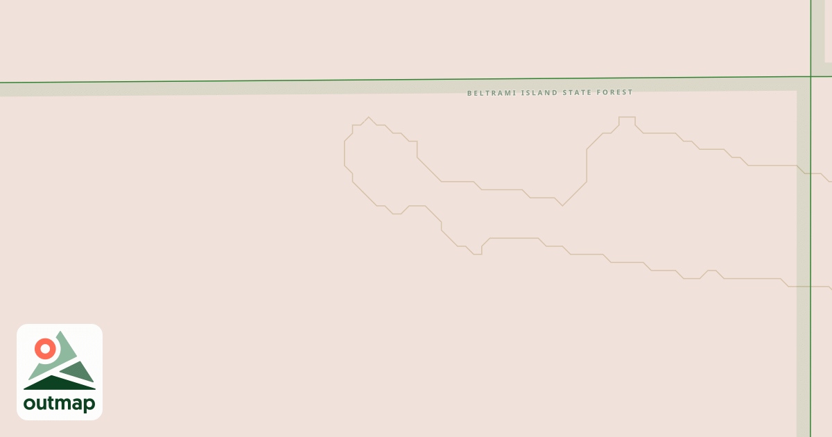 Map of Warroad/Roseau Trails