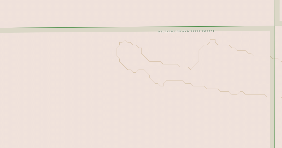 Map preview of Warroad/Roseau Trails
