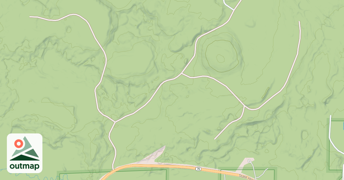 Map of CLEAVAGE ROAD