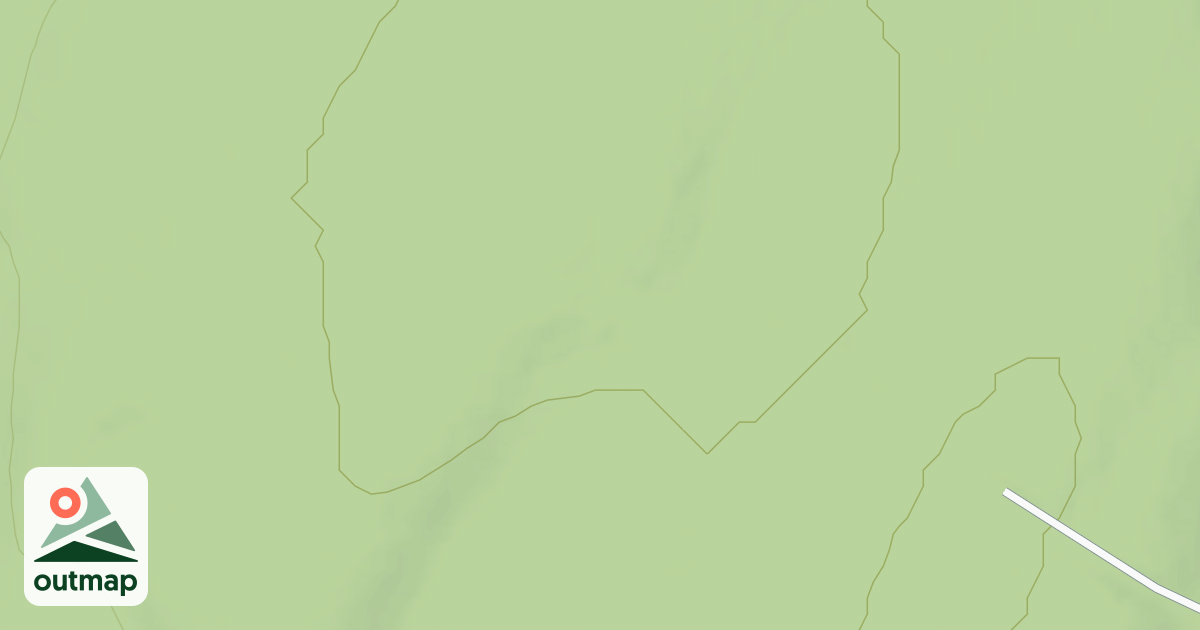 Map of SECRET LAKE ROAD