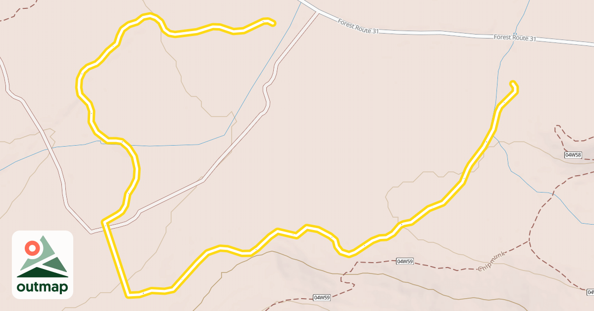 Map of Up Everitt