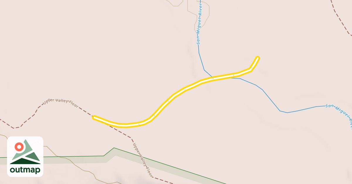 Map of Bike 'n Hike Trail