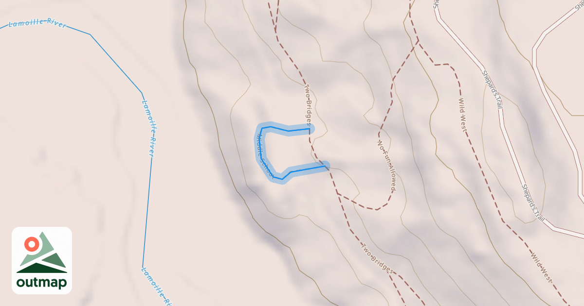 Map of Middle School