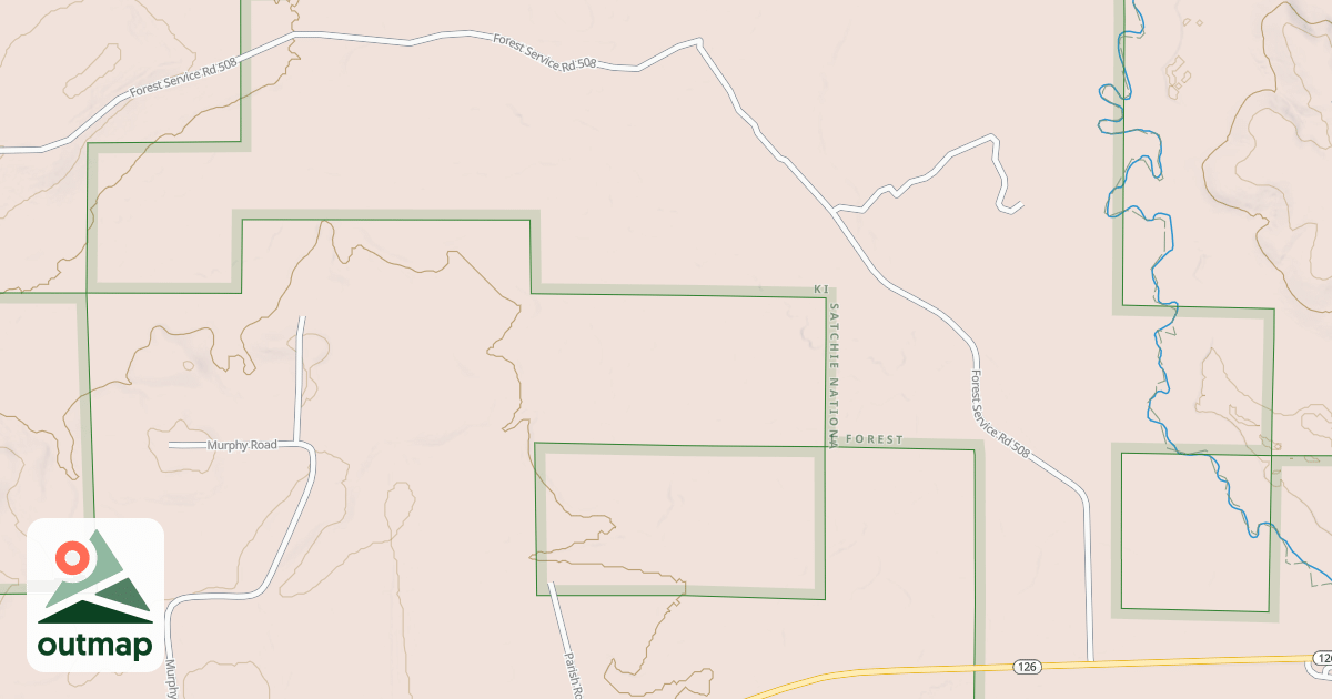 Map of EIGHT MILE CREEK