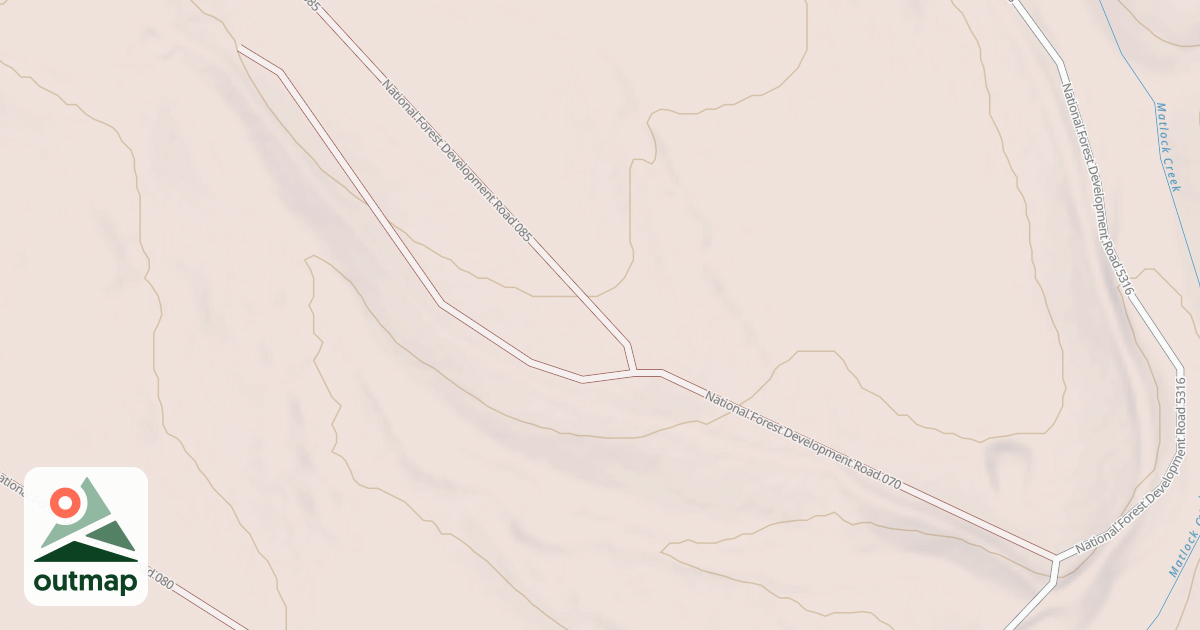 Map of USFS Motor Vehicle Use Map Roads {3AC674E4-D4BA-41A7-B32F-81274A6664D5}