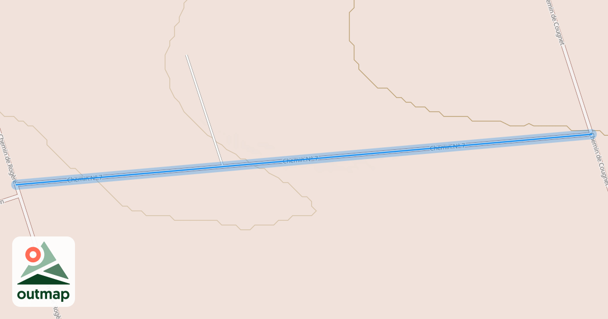 Map of Chemin N° 7