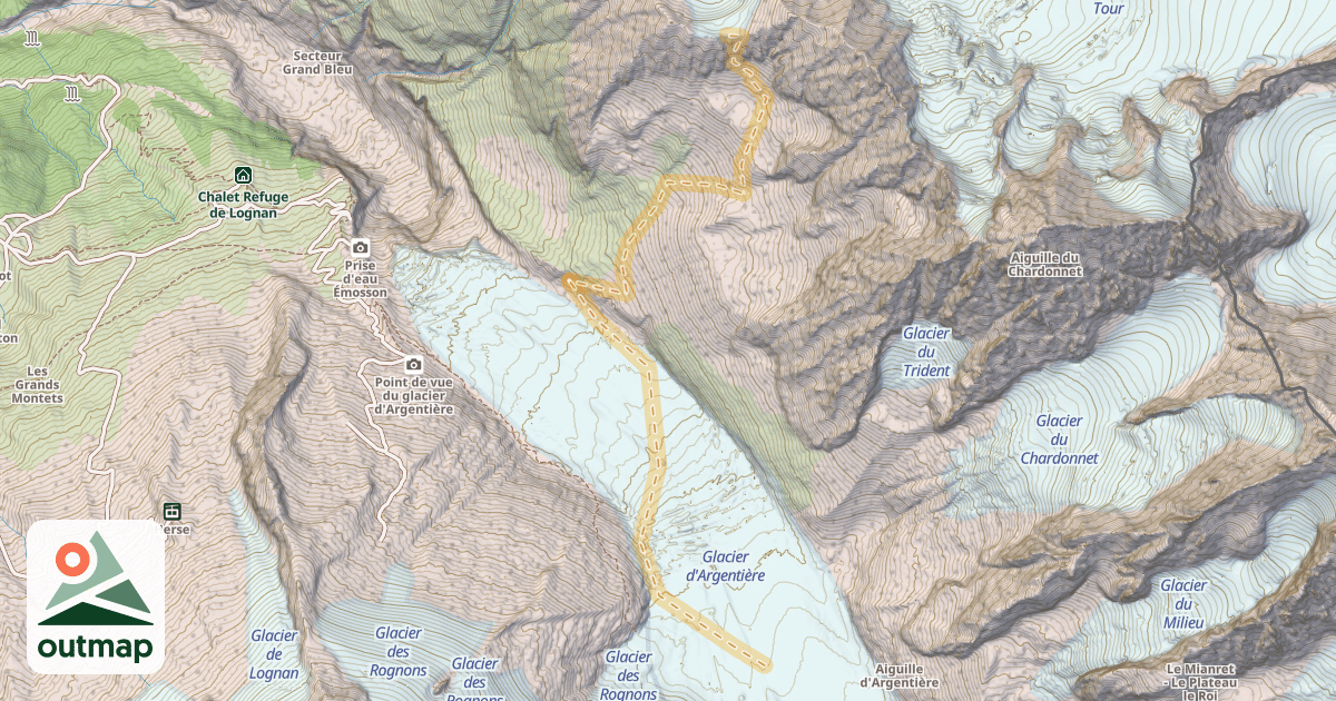Map of Col du Passon Route