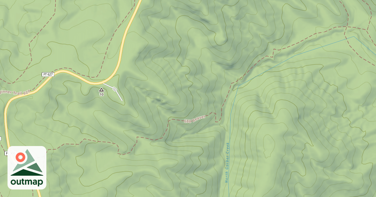 Map of Beaver