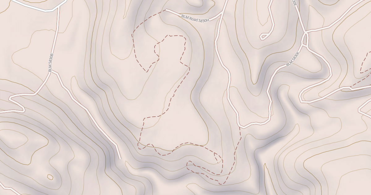 Map preview of Blm T5830g