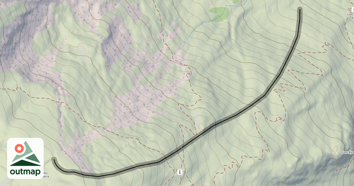 Map of Gros Tet