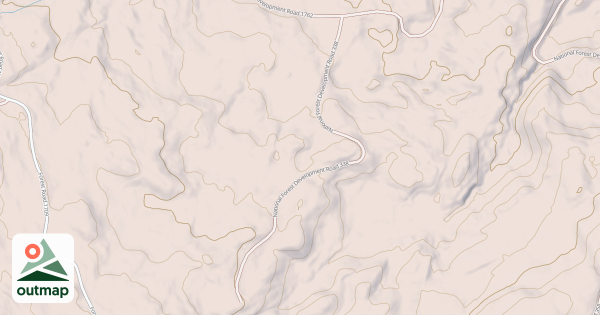 Map of LOWER BOG