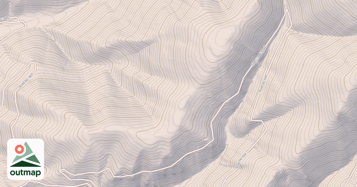 Map of EDDY CREEK
