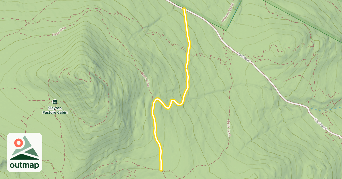 Map of Bobcat Trail
