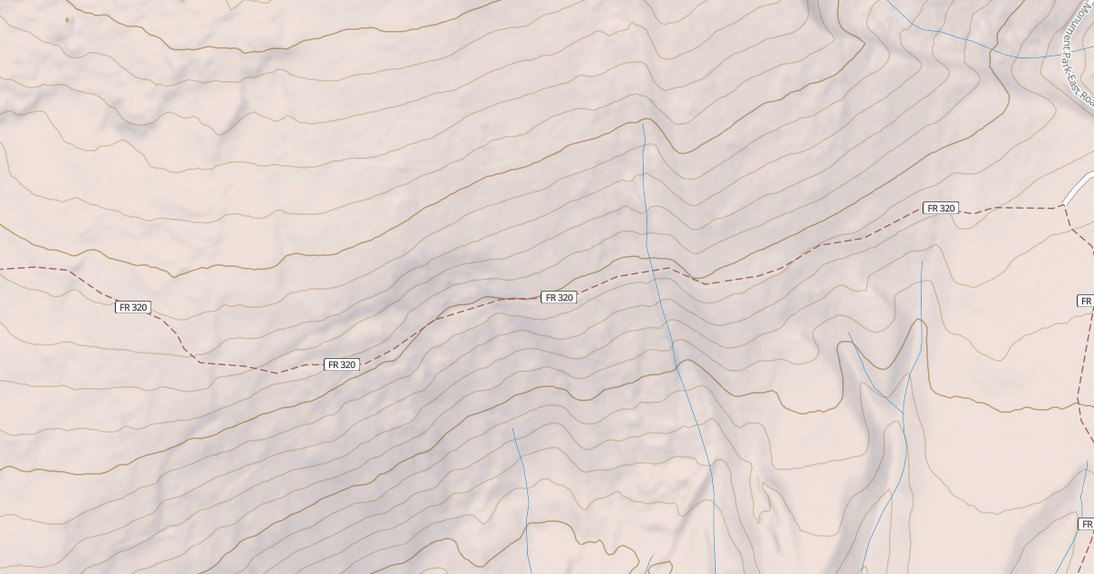 Map preview of TRAIL SPRING ATV