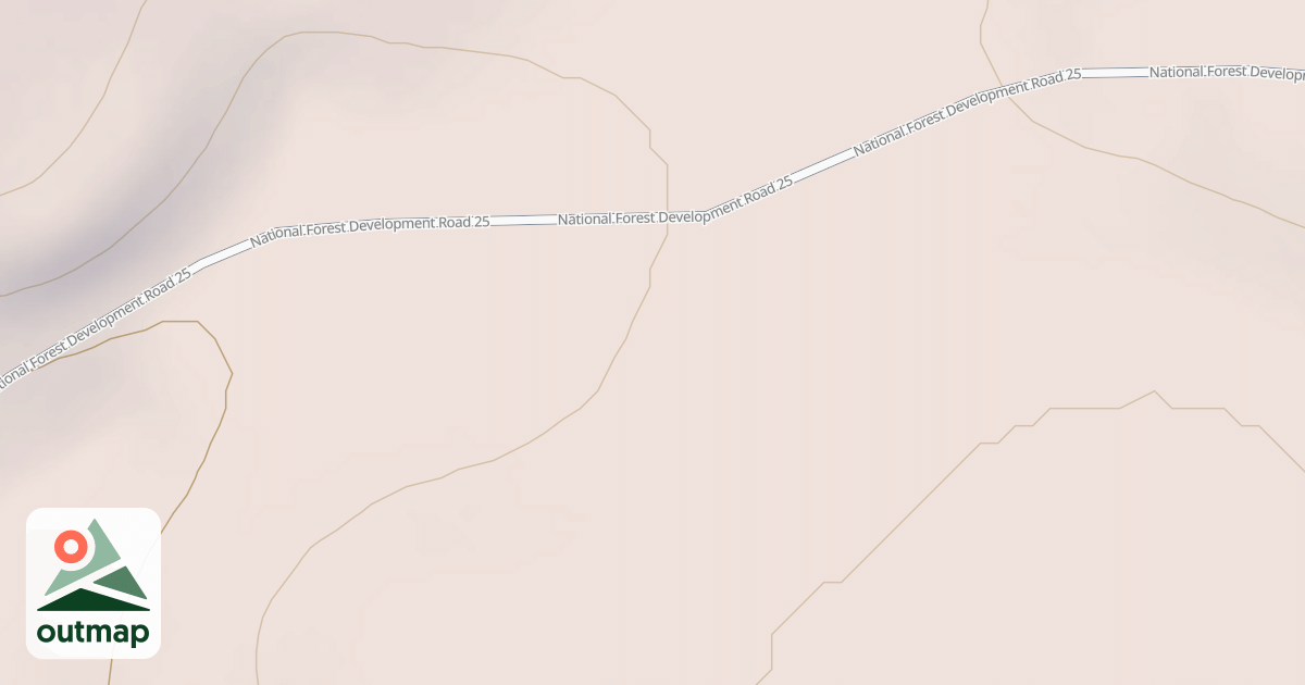 Map of USFS Motor Vehicle Use Map Roads {3B857824-D66E-4761-9FC1-11C6BF9E023E}