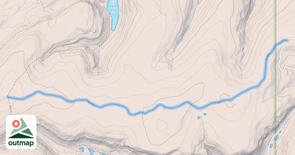 Map of Ridge