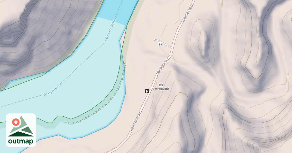 Map of BLM National GTLF Public Motorized Roads 057d4ac2-fe1f-4602-8632-f26d1d5d0370