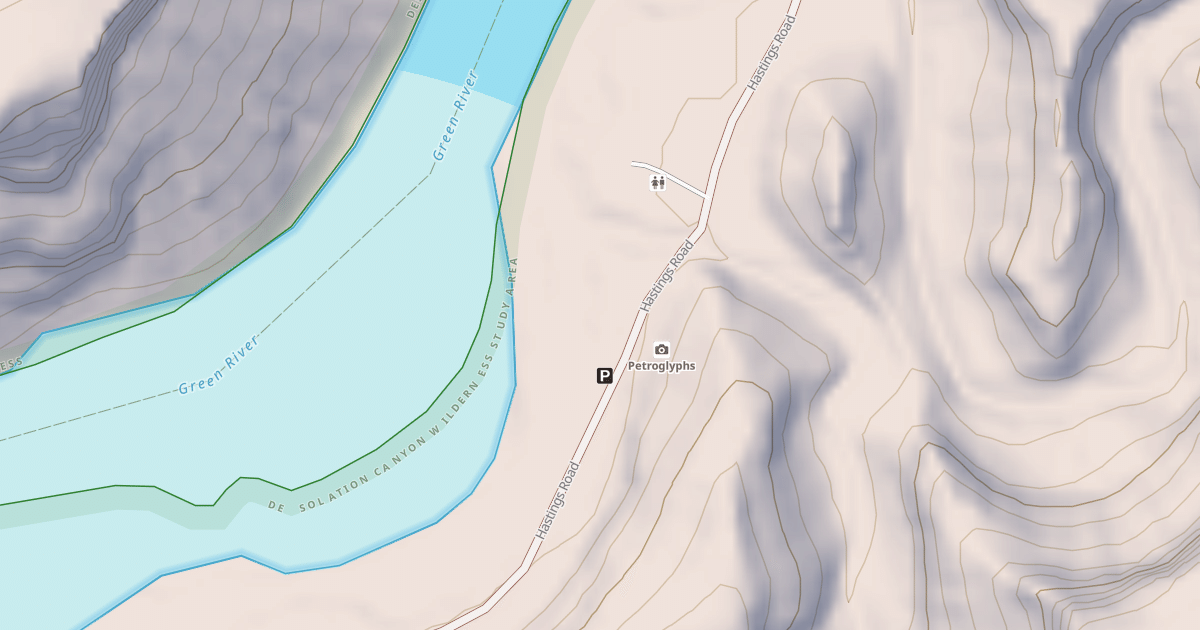 Map preview of BLM National GTLF Public Motorized Roads 057d4ac2-fe1f-4602-8632-f26d1d5d0370