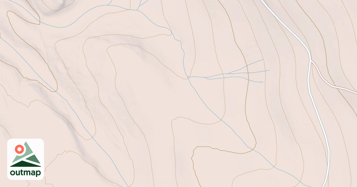 Map of CHERRY CRK N SPUR