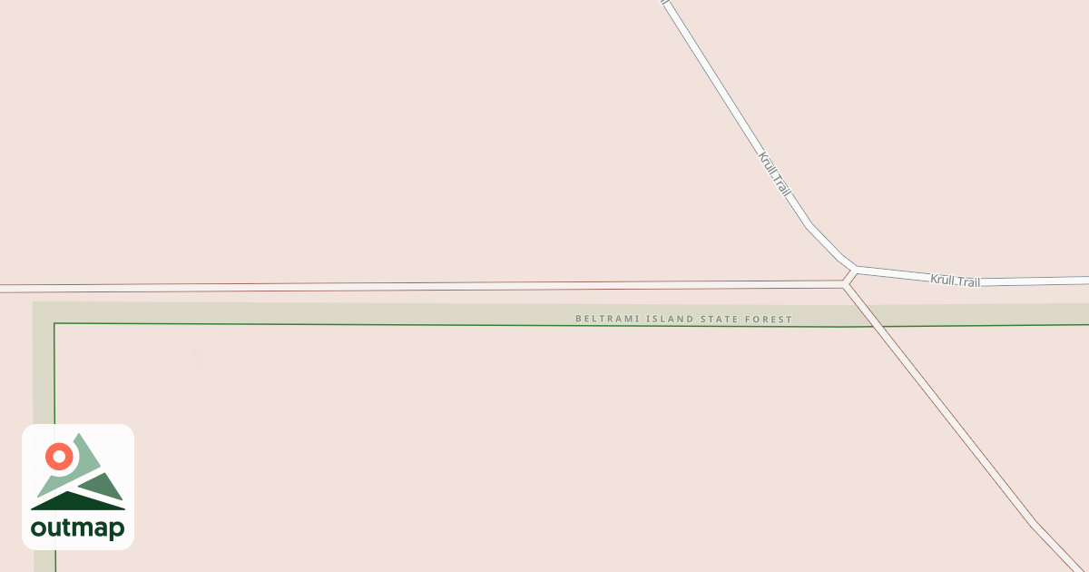 Map of Warroad/Roseau Trails