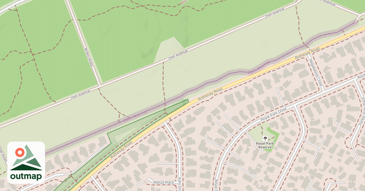 Map of 28th Avenue