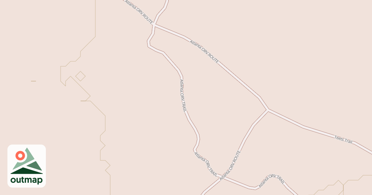 Map of Atlanta Trail