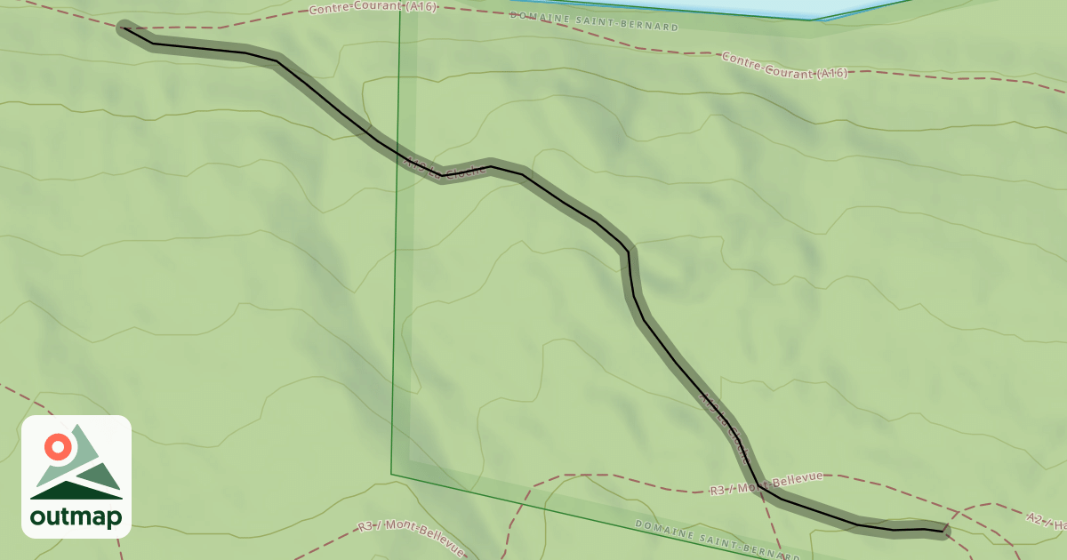 Map of A19 La Cloche