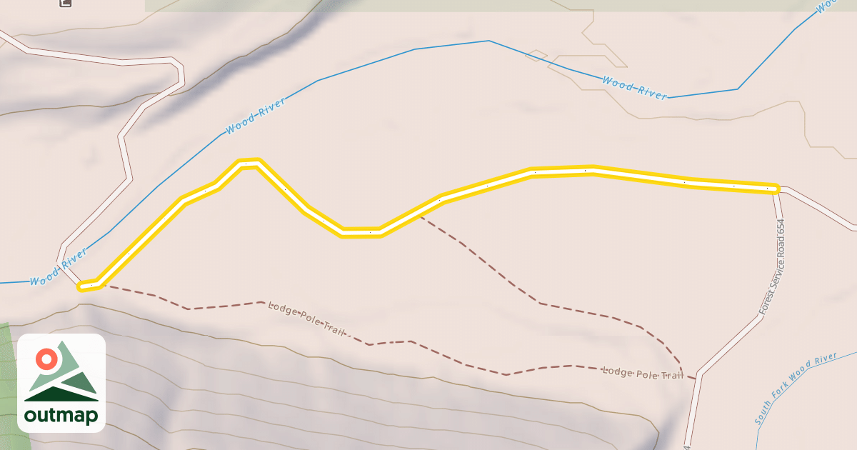 Map of Wood River Trail