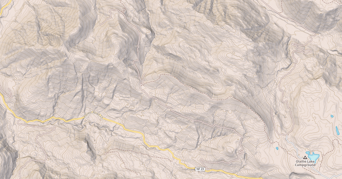 Map preview of EAST CANYON RIDGE