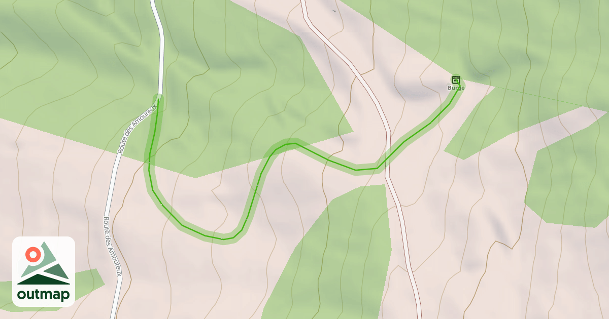 Map of Le S du Chamois