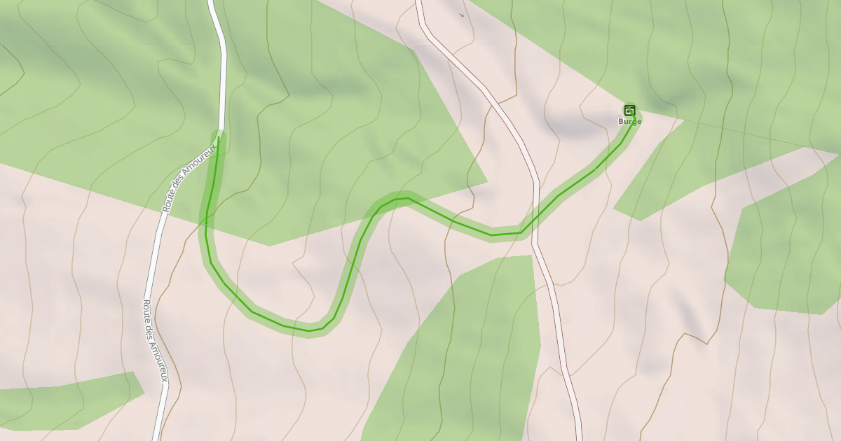 Map preview of Le S du Chamois
