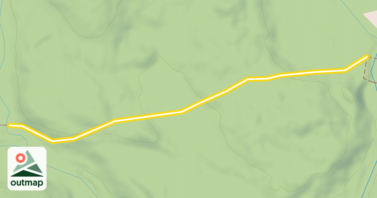 Map of Katahdin Lake Trail