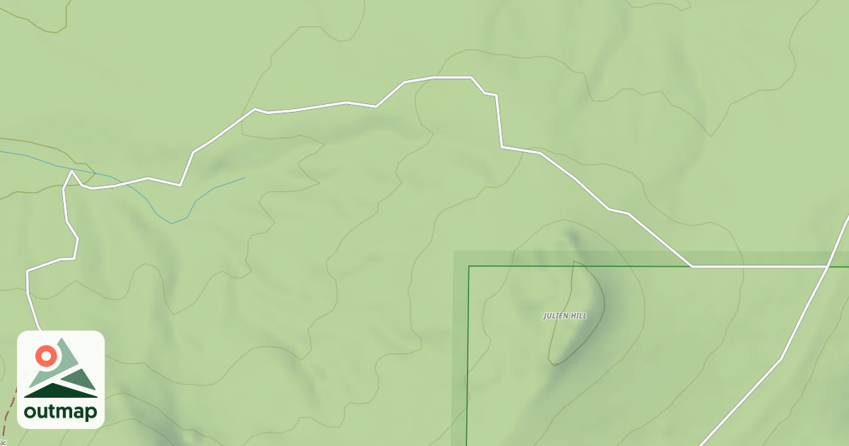 Map of JULIEN HILL SPUR I