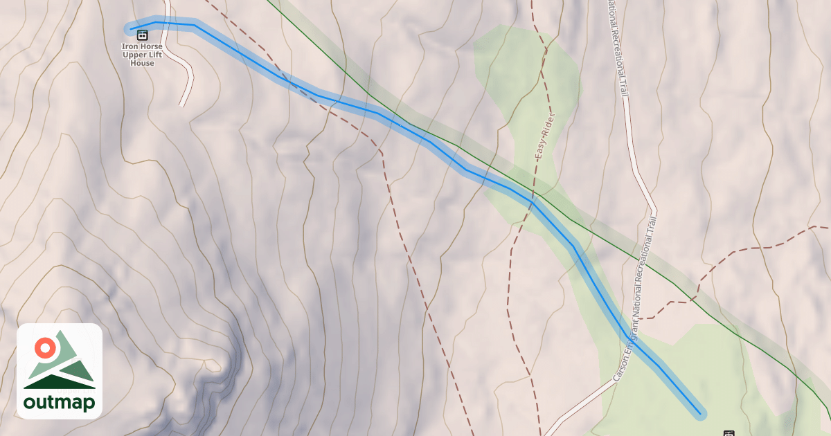 Map of Herringbone Straight