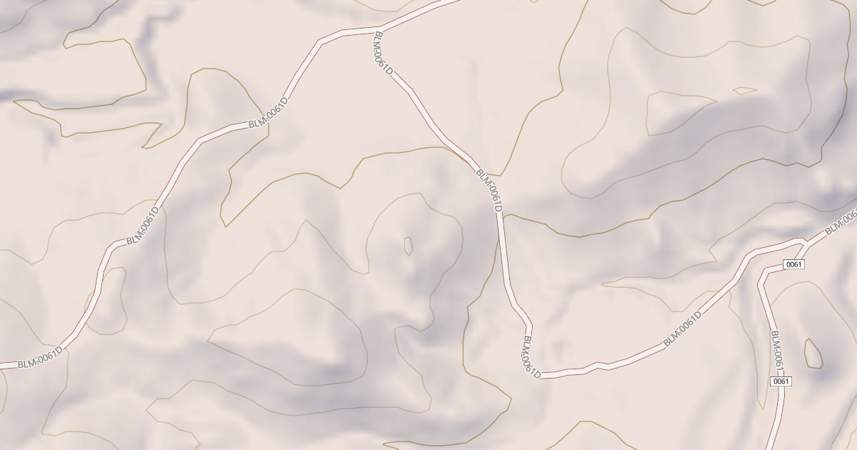 Map preview of BLM National GTLF Public Motorized Roads 24a5b8b8-53d6-48ec-9600-ebb046a4f97e