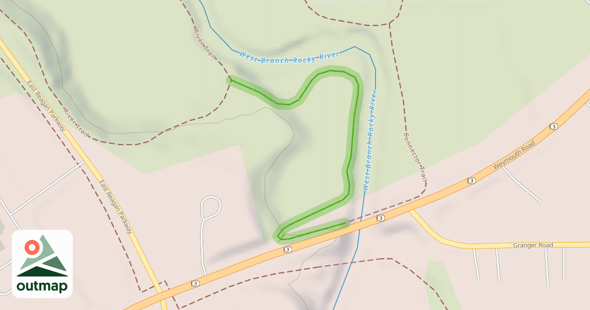 Map of Connector Trail