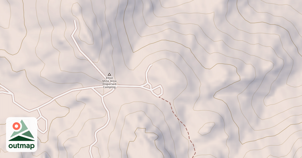 Map of BLM National GTLF Public Motorized Roads bcd13474-289c-493e-8670-162c50237dd5