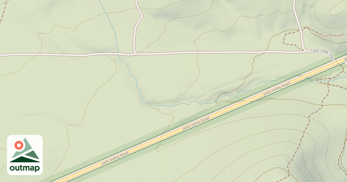 Map of MANAGEMENT AREA ROAD