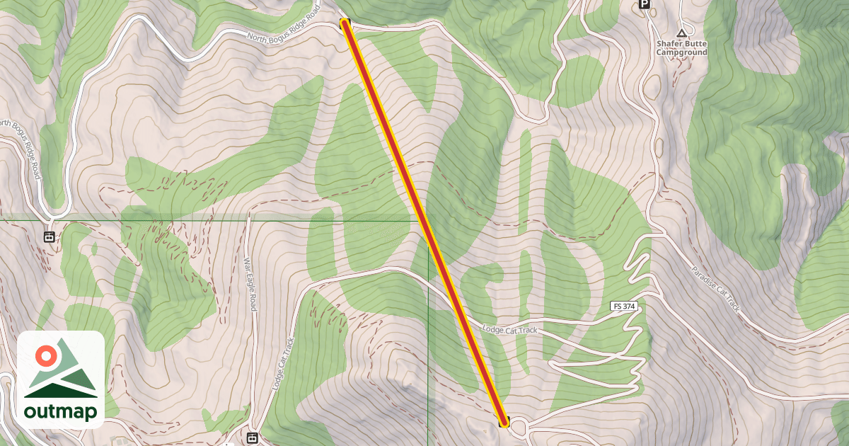 Map of Superior Express #3