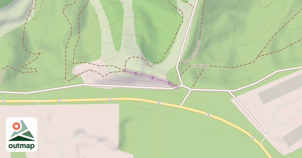 Map of Access Road