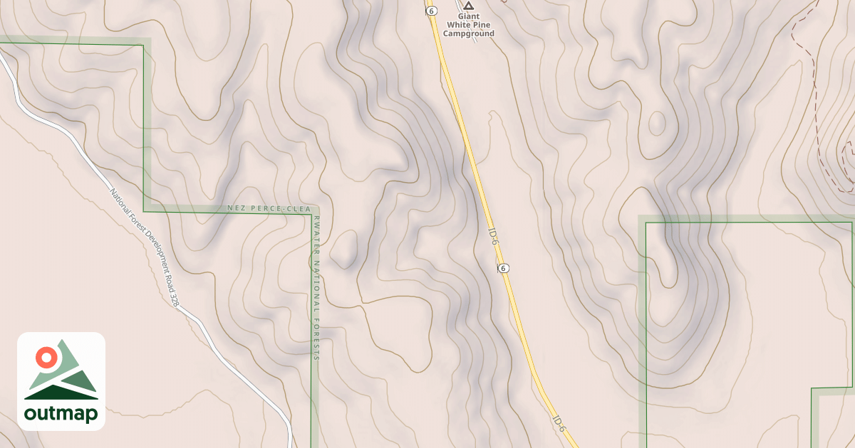 Map of BLAKES RIDGE-2
