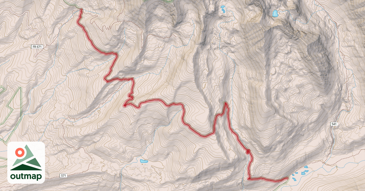 Map of cdt