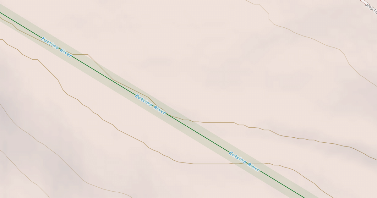 Map preview of Kotsina River Trail