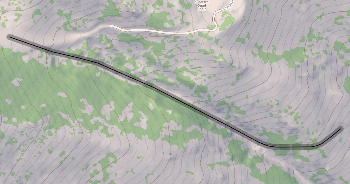 Map preview of Cheyenne Gully