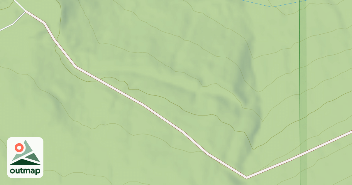 Map of TWENTYMILE PEAK H