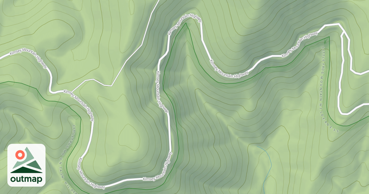 Map of KIMSEY HIGHWAY